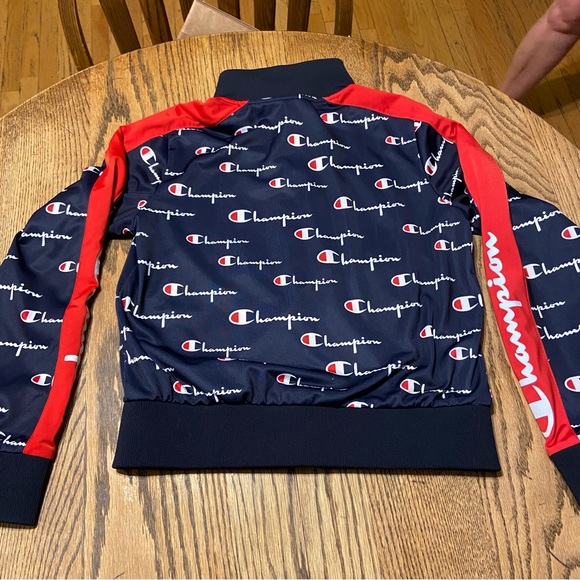 Blue and Red Champion Track Jacket - Picture 12 of 12